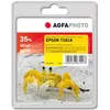 Image de AgfaPhoto - 9 ml - jaune - compatible - remanufacturé - cartouche d'encre (alternative pour : Epson 18XL, Epson C13T18144010, Epson T1814) - pour Epson Expression Home XP-212, 215, 225, 312, 315, 322, 325, 412, 415, 422, 425