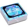 Image de Alphacool Ice Block XPX Aurora Edge CPU - Plexi Chrome Digital RGB, Refroidissement liquide CPU, Noir, Argent