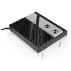 Image de Alphacool WAC Apex 1 CPU Kühler AM5, Refroidissement liquide CPU, Transparent, Multicolore, Blanc, Noir, Argent