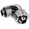Image de Alphacool Eiszapfen 16/10mm compression fitting 90° rotatable G1/4 - Raccord pour système de refroidissement par liquide - chrome, nickel argenté