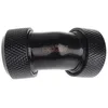 Image de Alphacool Raccord à 45° à compression pour Tube Ø13mm Eiszapfen (Noir)
