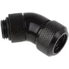 Image de Alphacool Glace de 13 mm orientable à 45°., Raccord, Noir