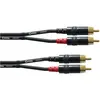 Image de Cordial Cfu 0,3 Cc (0.30 m, Câbles Cinch), Câble audio
