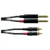 Image de Cordial cfu1. 5pc - câble audio 2 jacks mono - 2 rca mâles 1,5 m