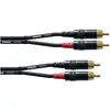 Image de Cordial CFU CC Cinch câble de connexion déséquilibré (3 m, Câbles Cinch), Câble audio