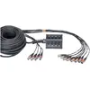 Image de Cordial Câble multiconducteur 15 m CYB 8-4 C (15 m, Câbles XLR), Câble audio
