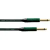 Image de Cordial Cable Guitare Jack 3 M Vert Câbles jack / instrument