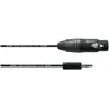 Image de Cordial CPM 1.5 FW-UNB - Câble de microphone 3.5mm jack Neutrik (1.50 m, Câble AUX, Câbles XLR), Câble audio
