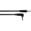 Image de Cordial ES0.5WWR - Câble audio stéréo mini-jack droit/coudé 50 cm