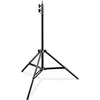 Image de Walimex Pied de lampe AIR, 200cm (200 cm, 3 kg), Trépied d'éclairage, Noir