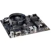 Image de Renkforce Kit de réglage PC AMD Ryzen 5 5500 4.2 GHz 8 Go DDR4-RAM Micro-ATX (AM4, AMD A50M, mATX), Carte mère