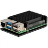 Image de Boîtier Joy-It Aluminium pour Raspberry Pi 5 Noir