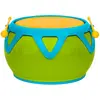 Image de Voggenreiter Tambour de la jungle, instrument de musique pour enfants à partir de 18 mois (tambour robuste pour (Allemand)