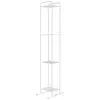 Image de Zomo VS-Rack Vinya 150 Blanc (Plaques), Rangement pour CD et vinyle, Blanc