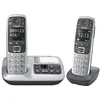 Image de Gigaset E560A DUO Base avec 2 combinés, Téléphone, Argent