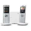 Image de Téléphone sans fil duo dect blanc Gigaset GIGACL660DUOBLANC