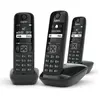 Image de Gigaset AS690R - Trio DECT telefoon - Zwart, Téléphone, Noir