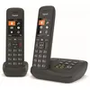 Image de Gigaset C575A Duo - Téléphone sans fil - système de répondeur avec ID d'appelant - ECO DECT\GAP - noir + combiné supplémentaire