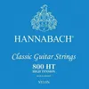 Image de Hannabach 800HT - Cordes guitare classique - tension forte
