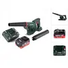 Image de Metabo, Aspirateur + souffleur à feuilles, AG 18 Souffleur sur batterie 18 V + 1x batterie LiHD 5,5 Ah + chargeur (Fonctionnement sur batterie, Souffleur de feuilles)