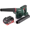 Image de Metabo, Aspirateur + souffleur à feuilles, AG 18 (Fonctionnement sur batterie, Souffleur de feuilles)