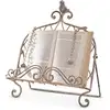 Image de Porte-livre Fossat, crème vieilli (16 x 34 x 41cm)