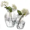 Image de Lot de 2 vases Paimpont, transparent (17cm)