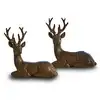 Image de Ensemble de 2 cerfs décoratifs Janville