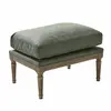 Image de Tabouret Greenbrier, marron vieilli/vert (44 x 64 x 45cm)