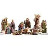 Image de Lot de 11 figurines de crèche Christi
