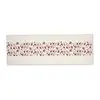Image de Chemin de table Vestré, blanc/rouge (150 x 50cm)