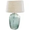 Image de Lampe à poser Fenis, crème/vert (70cm)