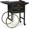 Image de Royal Catering Chariot à popcorn - Coloris noir et or, Fun Kitchen, Noir