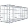 Image de Gabion 100 cm x 40 cm x 30 cm (L x H x P), mailles 5 cm x 10 cm, spirale