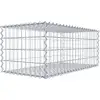 Image de Gabion 100 cm x 40 cm x 50 cm (L x H x P), mailles 5 cm x 10 cm, spirale