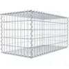 Image de Gabion 100 cm x 50 cm x 50 cm (L x H x P), mailles 5 cm x 10 cm, spirale