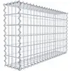 Image de Gabion 100 cm x 60 cm x 20 cm (L x H x P), mailles 5 cm x 10 cm, spirale