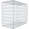 Image de Gabion 100 cm x 80 cm x 50 cm (L x H x P), mailles 5 cm x 10 cm, spirale