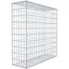 Image de Gabion 100 cm x 100 cm x 30 cm (L x H x P), mailles 5 cm x 10 cm, spirale