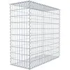 Image de Gabion 100 cm x 100 cm x 40 cm (L x H x P), mailles 5 cm x 10 cm, spirale