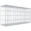 Image de Gabion rapporté type 2 80 cm x 40 cm x 20 cm (L x H x P), mailles 5 cm x 10 cm, spirale