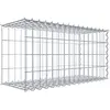 Image de Gabion rapporté type 2 80 cm x 40 cm x 30 cm (L x H x P), mailles 5 cm x 10 cm, spirale