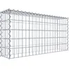 Image de Gabion rapporté type 3 100 cm x 50 cm x 20 cm (L x H x P), mailles 5 cm x 10 cm, spirale