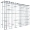 Image de Gabion rapporté type 4 100 cm x 70 cm x 20 cm (L x H x P), mailles 5 cm x 10 cm, spirale