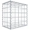 Image de Gabion 50 cm x 50 cm x 30 cm (L x H x P), mailles 10 cm x 10 cm, spirale