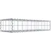 Image de Gabion 100 cm x 20 cm x 40 cm (L x H x P), mailles 10 cm x 10 cm, spirale