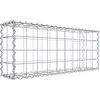 Image de Gabion 100 cm x 40 cm x 20 cm (L x H x P), mailles 10 cm x 10 cm, spirale