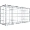 Image de Gabion 100 cm x 50 cm x 30 cm (L x H x P), mailles 10 cm x 10 cm, spirale