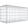 Image de Gabion 100 cm x 50 cm x 40 cm (L x H x P), mailles 10 cm x 10 cm, spirale