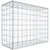 Image de Gabion 100 cm x 80 cm x 40 cm (L x H x P), mailles 10 cm x 10 cm, spirale